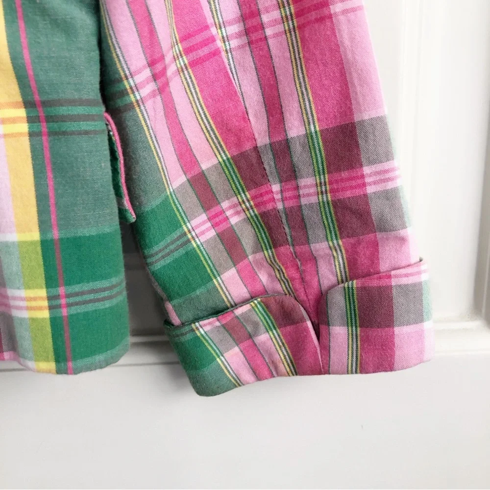 Ralph Lauren plaid blazer